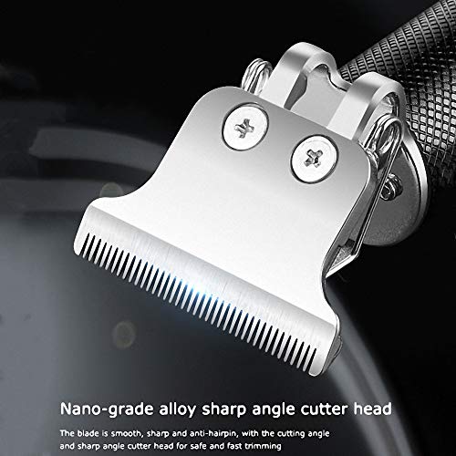 Winnieindustries Hair Clippers For Men, Clippers For Hair Cutting, Cordless Barber Hair Trimmer, Electric T-Blade Grooming Kit For Beard, Head And Face Shave #TOP4