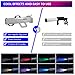 Smoke Gun for Party, 1500W Handheld Fog Machine Cannon with Color - Changing Lights, Perfect for Spooky Halloween, Stage Shows and Club Night