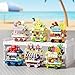 Sacblirr Romantic Flowers Food Stand Selling Cart Building Toy Block Set City Street View Collection Home House Decoration