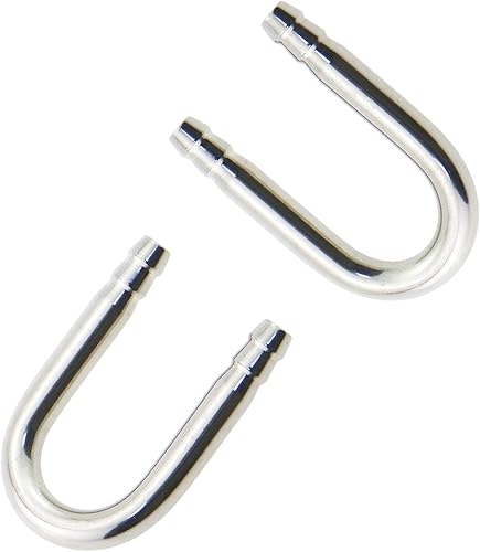 2PCS Stainless Steel U-Tube Connection for Aquarium Use Oxygen Enhancement Tube Oxygen System U-Tube Connector Aquarium Fitting Hose Connector for Aquarium Use Air Hose Oxygen Pump Air Hose