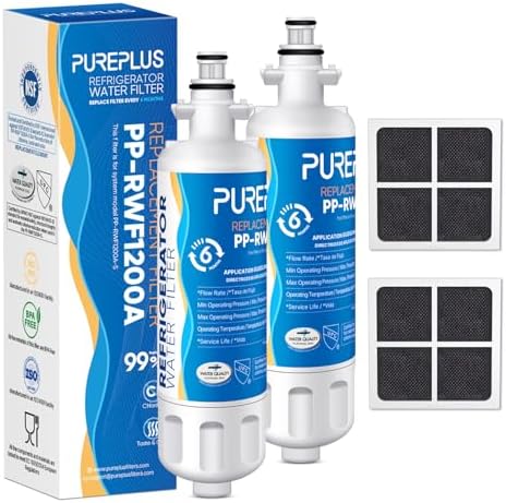 GOLDEN ICEPURE Reemplazo RWF1200A Para LG LT700P