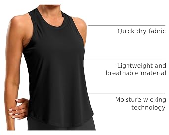G Gradual Women's Workout Tank Tops Racerback Athletic Gym Shirts