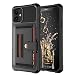 Produktbild Lederhülle Kompatibel mit iPhone 11 Pro Max Hülle Handyhülle Silikon Leder Case Brieftasche Kartenfach Standfunktion Handytasche Klapphülle Schutzhülle für iPhone 11 Pro Max (C,11 Pro Max)