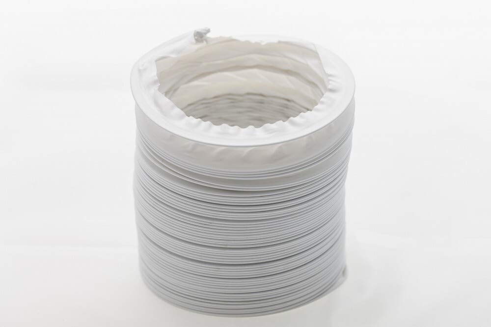 Abluftschlauch PVC flexibel Ø 100/102 mm, 10 m z.B. für Klimaanlagen, Wäschetrockner, Abzugshaube