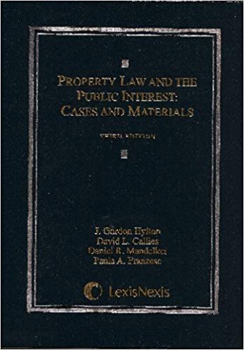Property Law and the Public Interest : Cases an... 0820570664 Book Cover