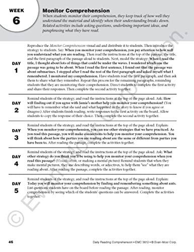 evan-moor daily reading comprehension grade 2 - homeschooling amp classroom resource workbook reproducible worksheets teaching edition fiction and nonfiction lesson plans test prep