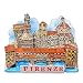Firenze Florenz Italy3D Kühlschrank Kühlschrankmagnet Travel City Souvenir Collection Küche Dekoration Whiteboard Aufkleber Harz