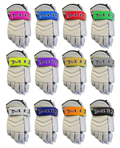 Mix MX5 Ice Hockey Player Gloves (White Out) 14"