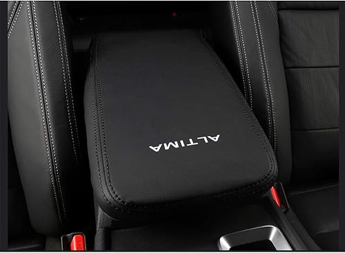 Miniatura 7 de XITER Protector de funda para reposabrazos de automóvil, 1 almohadilla de cuero para consola central para Nissan Altima 2019-2025, protector de caja
