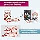 BETESSIN Schokolade Einschulung Sticker Set - 24 Duplo Banderolen Selbstklebend mit 2 Duplo Aufkleber für Pralinen Packungen zum gestalten - Kreativ Duplo Geschenk zur Einschulung (Ohne Schokolade)