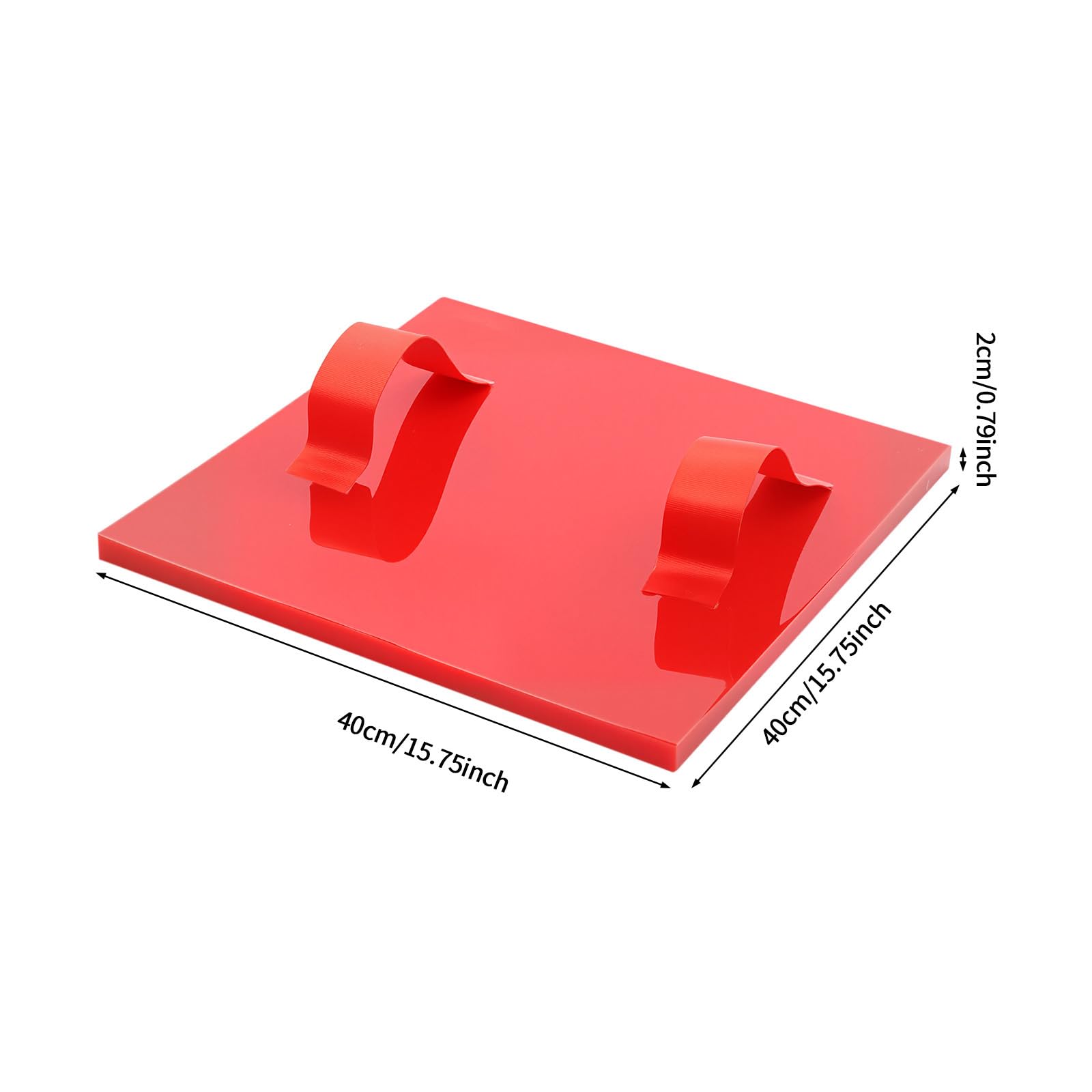 Betonstempelmatte 40x40cm – PU Betonformen für Gips Wand Stein mit Holzmaserung, wiederverwendbare Betonstempel für Boden & Wand, manuelle Handhabung, 20mm Dicke, 4,61 lbs