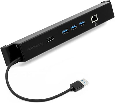 ARCHISS Surface   KICKSTAND Hub for Surface  USB x3 / HDMI/LAN   4K      AS-SPHUB01