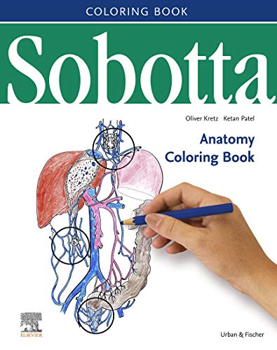 Sobotta Anatomy Coloring Book ENGLISCH/LATEIN (VORKLINIK - Lehrbuch - Urban & Fischer-Verlag)