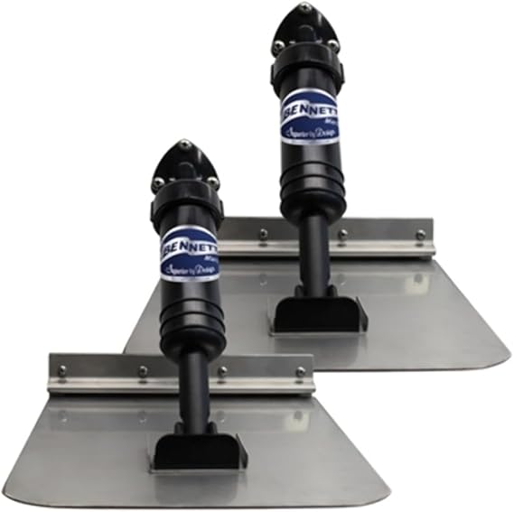 Bennett Marine Self Leveling Trim Tab System, 6 x 8 SLT6