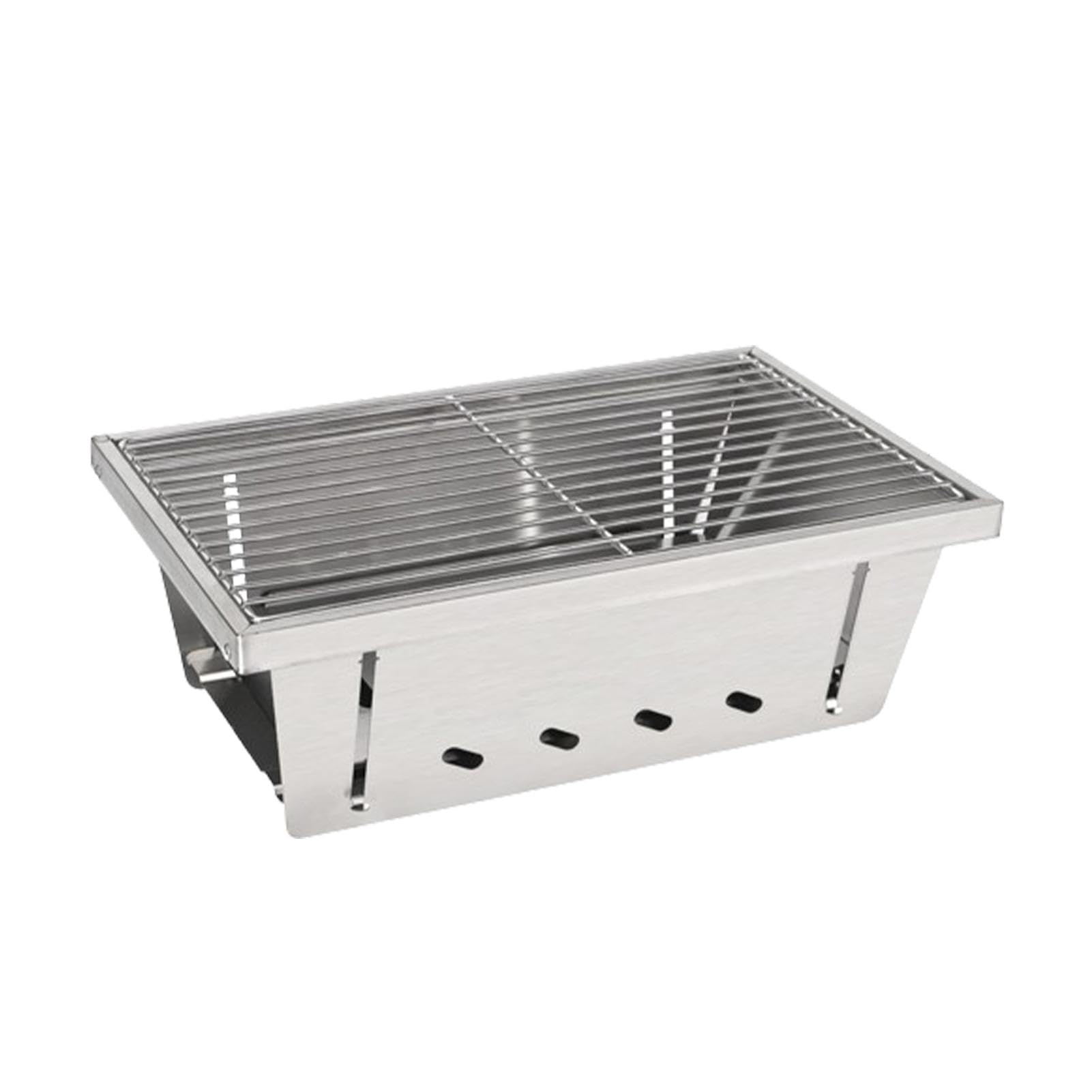 Braciere portatile – Barbecue portatile, braciere pieghevole da campeggio | Robusto braciere con borsa per il trasporto, accessori da campeggio per viaggi, picnic, feste in spiaggia nel | Griglia a Carbone Portatile per Giardino Balcone Terrazzo Viaggi Pi