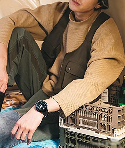 Lijinlan Bands Compatible With Amazfit T-Rex Watch, Nylon Woven Replacement Straps Wristbands Fit For Amazfit T-Rex/T-Rex Pro A1918 Smartwatch (Black-Blackclasp) #TOP4