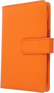 Amosfun Contabilidade Caso Fichário Caderno Diário Caderno Diário Pasta De Documentos Pasta De Couro Bloco De Notas Pasta De Couro Fichário Fichário De Orçamento Carteira Gravação A6