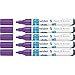 Schneider Paint-It 120208 - Rotuladores acrílicos (punta redonda de 4 mm, 5 unidades), color morado