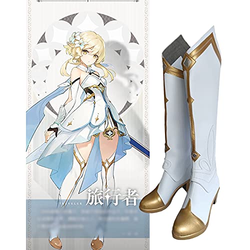 原神　旅人　蛍　コスプレ　衣装　靴セット　M Amazon.co.jp: 原神 旅人さん 蛍 コスプレ衣装+ウィッグ+靴 演出