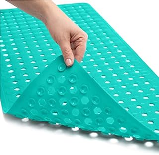 Gorilla Grip Original Patented Bath, Shower Tub Mat, 35x16, Many Colors, Washable, XL