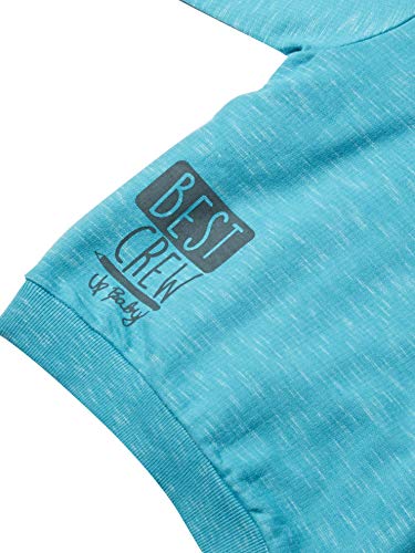 Conjunto Casaco e Calça Moletom Up Baby Meninos, Azul, 03