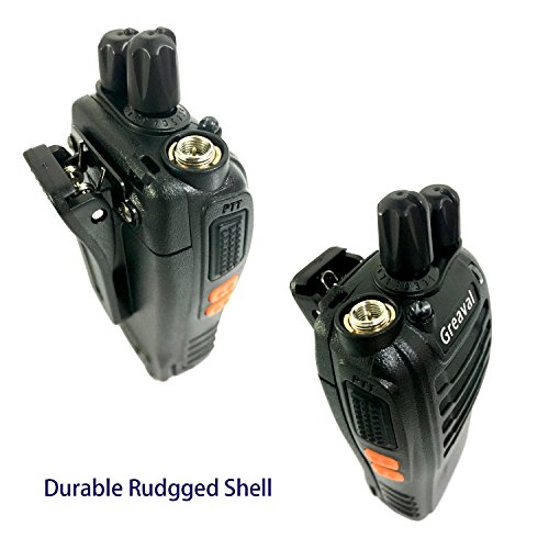 Greaval Walkie Talkies Rechargeable Long Range Two-Way Radio With Earpiece,16-Channel Uhf Handheld Walky Talky With Flashlight Li-Ion Battery And Charger(2 Pack) #TOP3