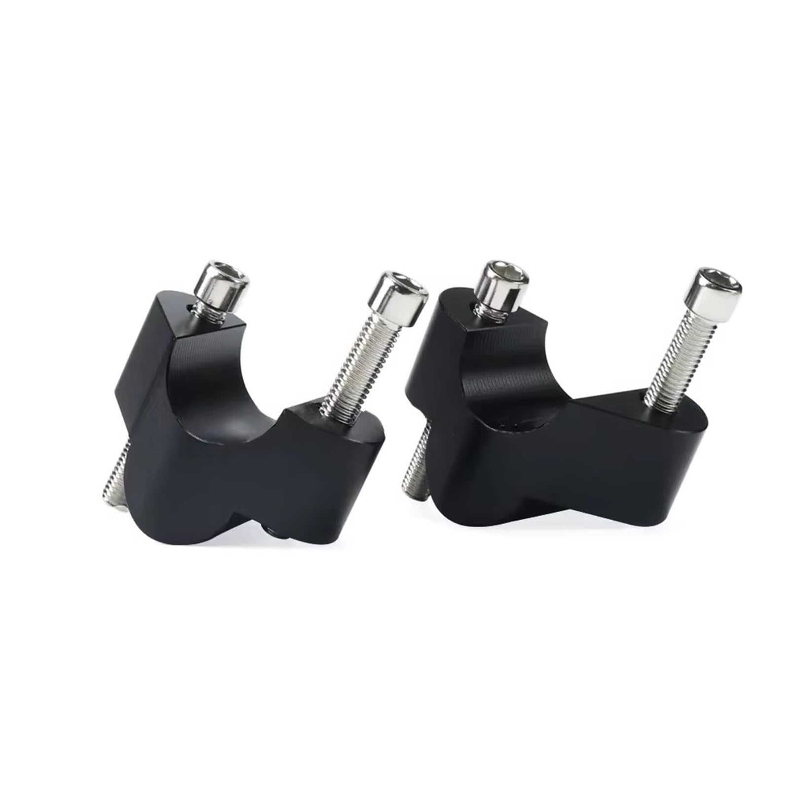 Elevatori Manubrio Compatibile Con Ducati Per Multistrada V4 Per Rally S Accessori Moto Adattatori Riser Manubrio Accessori Ricambi Sollevatori Manubrio Moto(Black)