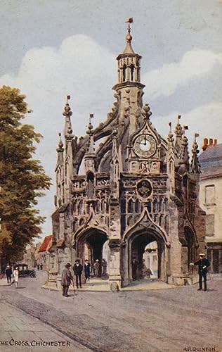 Cuadro sobre lienzo de la obra clásica Chichester por Alfred Robert Quinton en 60x90cm