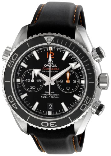 Omega Men's 232.32.46.51.01.005 Seamaster Planet Ocean Black Dial Watch