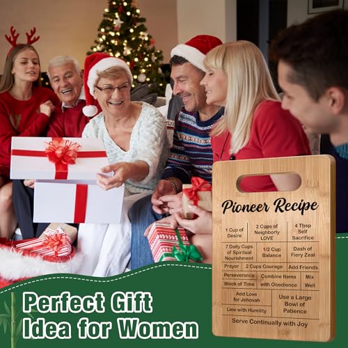Image of JW Pioneer Gifts 2026, Jehovah Witness Gifts Idea, JW Gifts for JW Jehovah's Witnesses JW Pioneer Convention Kids Women Men, Pioneer Recipe Cutting Board