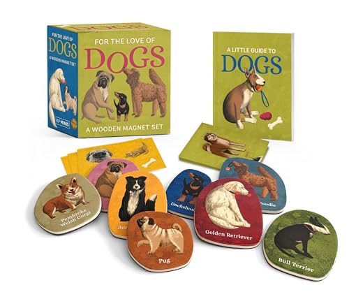 For the Love of Dogs: A Wooden Magnet Set (RP Minis)
