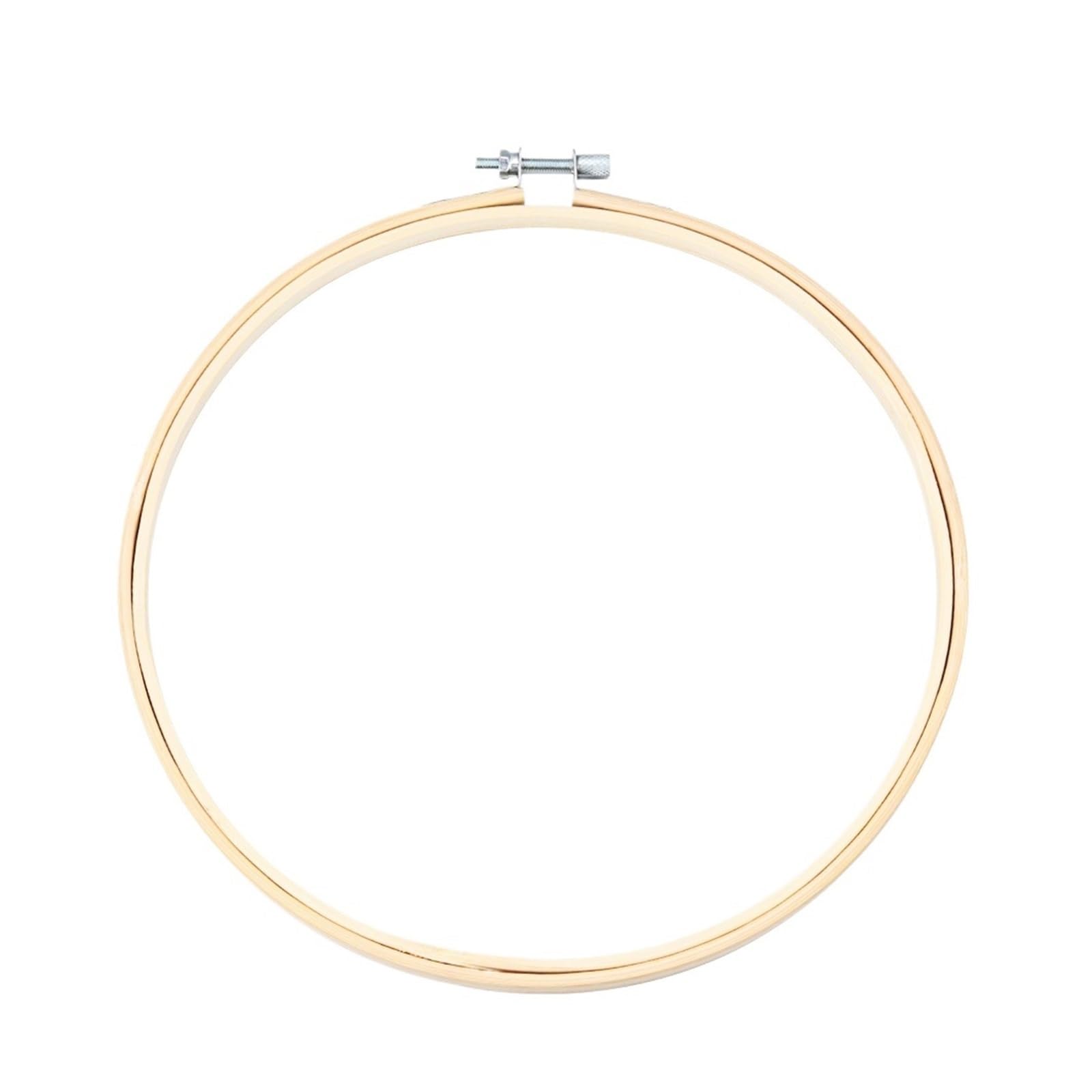 CQAHDSEVF Embroidery Hoop Circle, Mini Embroidery Hoops Set 8-30cm Bamboo Cross Stitch Frame Ring DIY(20cm-8 inch)