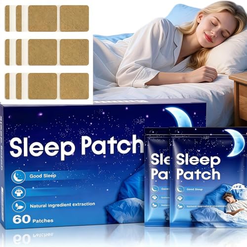 Sleep Patches for Adults Gentle Nighttime Sleep Patches for Adults Mild Natural Plant Formula Cruelty-Free Rest Stickers Long Lasting Comfort for Men & Women