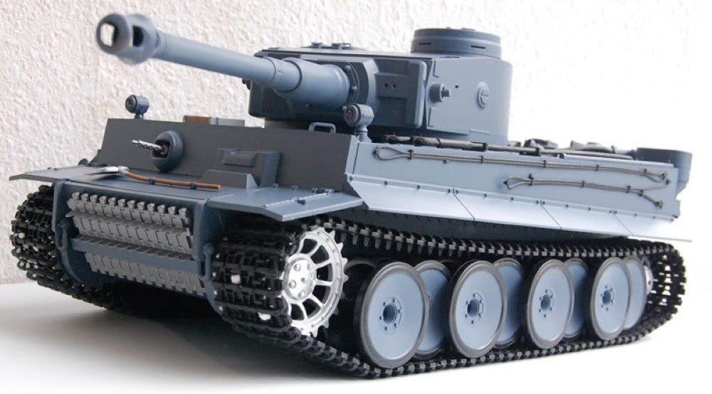Char Allemand Tigre I Commande à distance RC Avec Fonction Tir et Fumée et Son