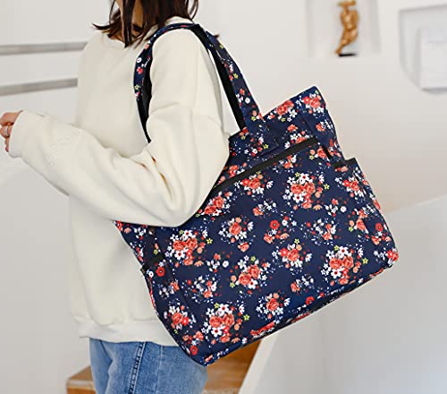 Nylon Large Lightweight Tote Bag Shoulder Bag for Gym Hiking Picnic Travel Beach Waterproof Tote Bags