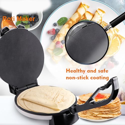 Presse chapati antiadhésive électrique 2000W avec température réglable - 5