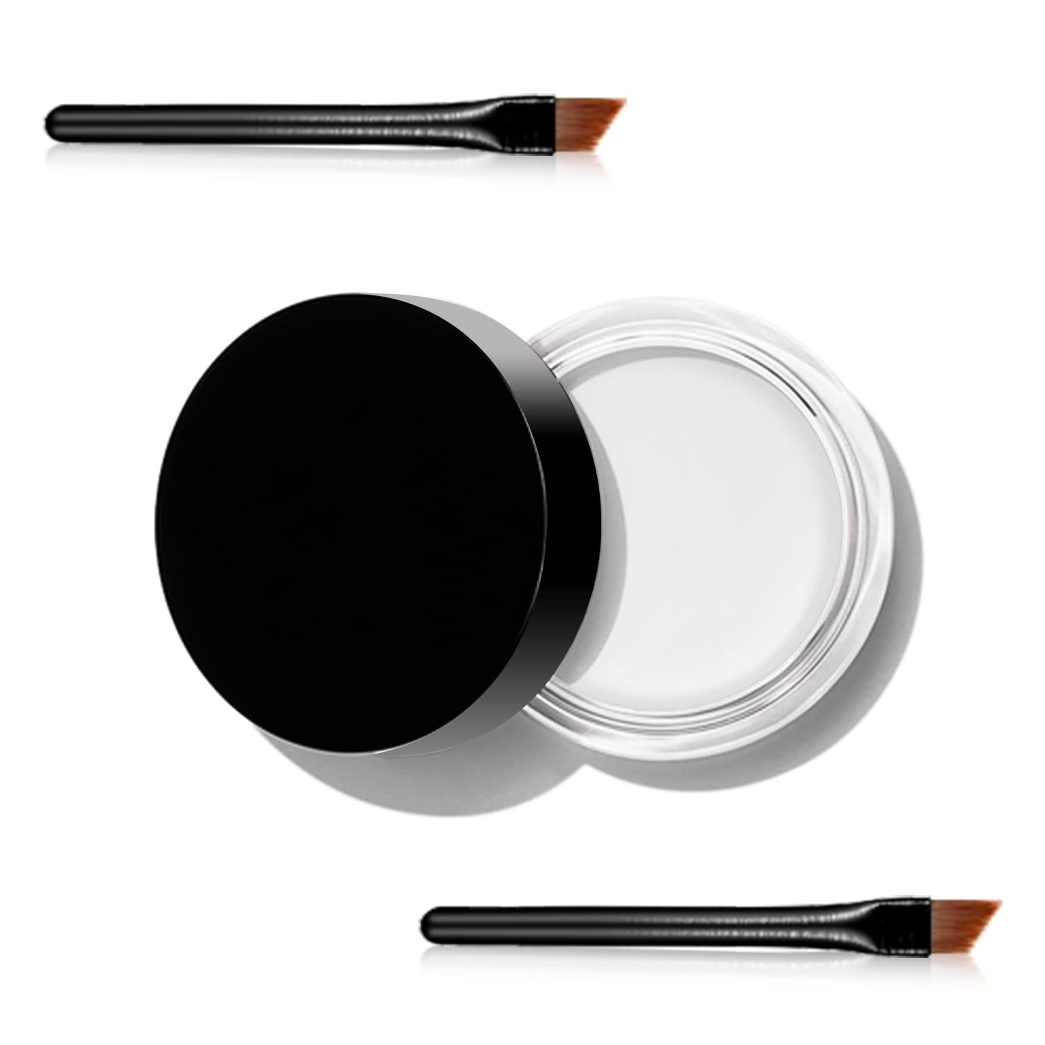 Erinde White Gel Eyeliner, Waterproof Long Lasting Cream Eyeliner Gel Pot