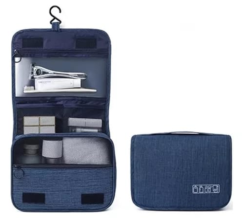 Necessaire Bolsa de Viagem Organizadora de Objetos de Higiene Pessoal com Divisória Semipermeável.