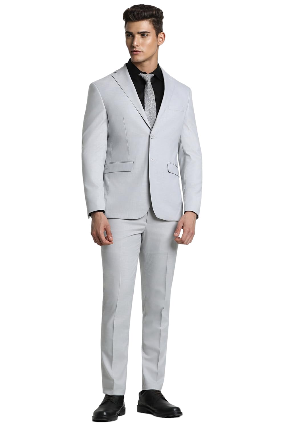 peter england Men's Polyester Blend Two Piece Suit-Dress Set-picture-57