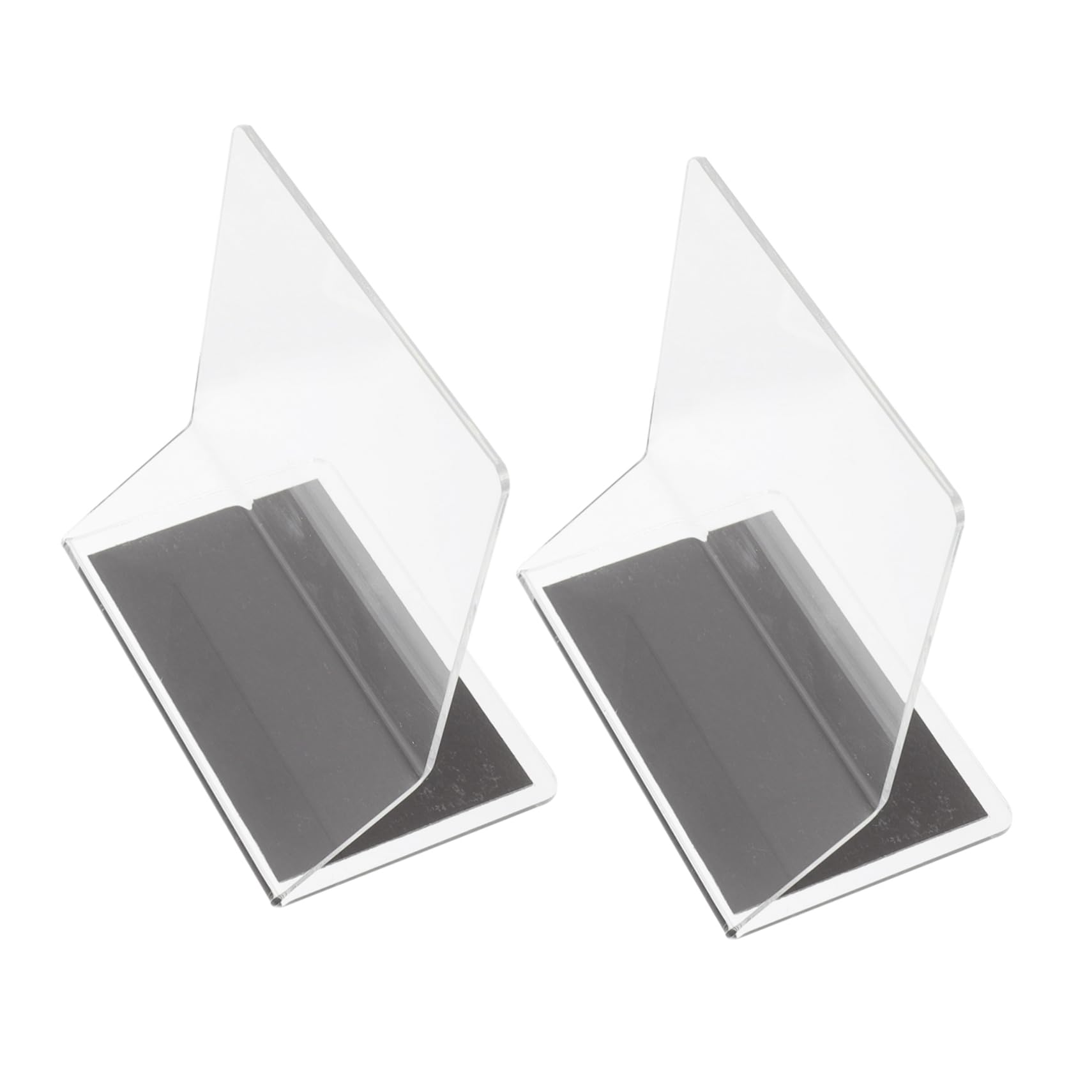 Happyyami 2pcs Plastic Shelf Organizers Dividers for Supermarkets Shopping Malls Food Stores More for Classification Easy Access