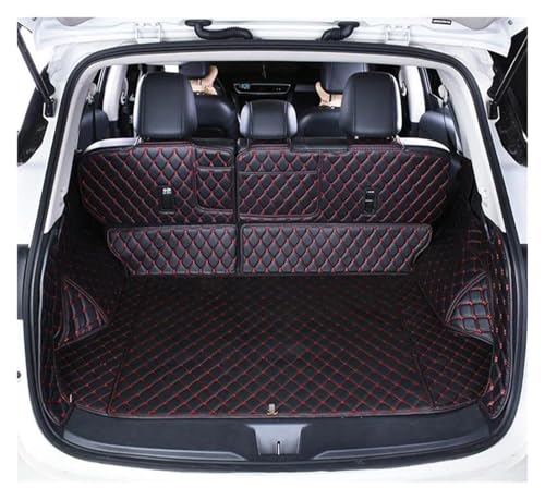 Alfombrilla Protectora Para Maletero Alfombrilla Para Maletero Coche Revestimiento Trasero Almohadilla Protectora Carga Para Para Murano Z52 2015-presente Coche Revestimiento Alfombra(Red Line)