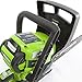 Greenworks 40V 12 inch Cordless Chainsaw with Extra Chain, Tool Only, 20292