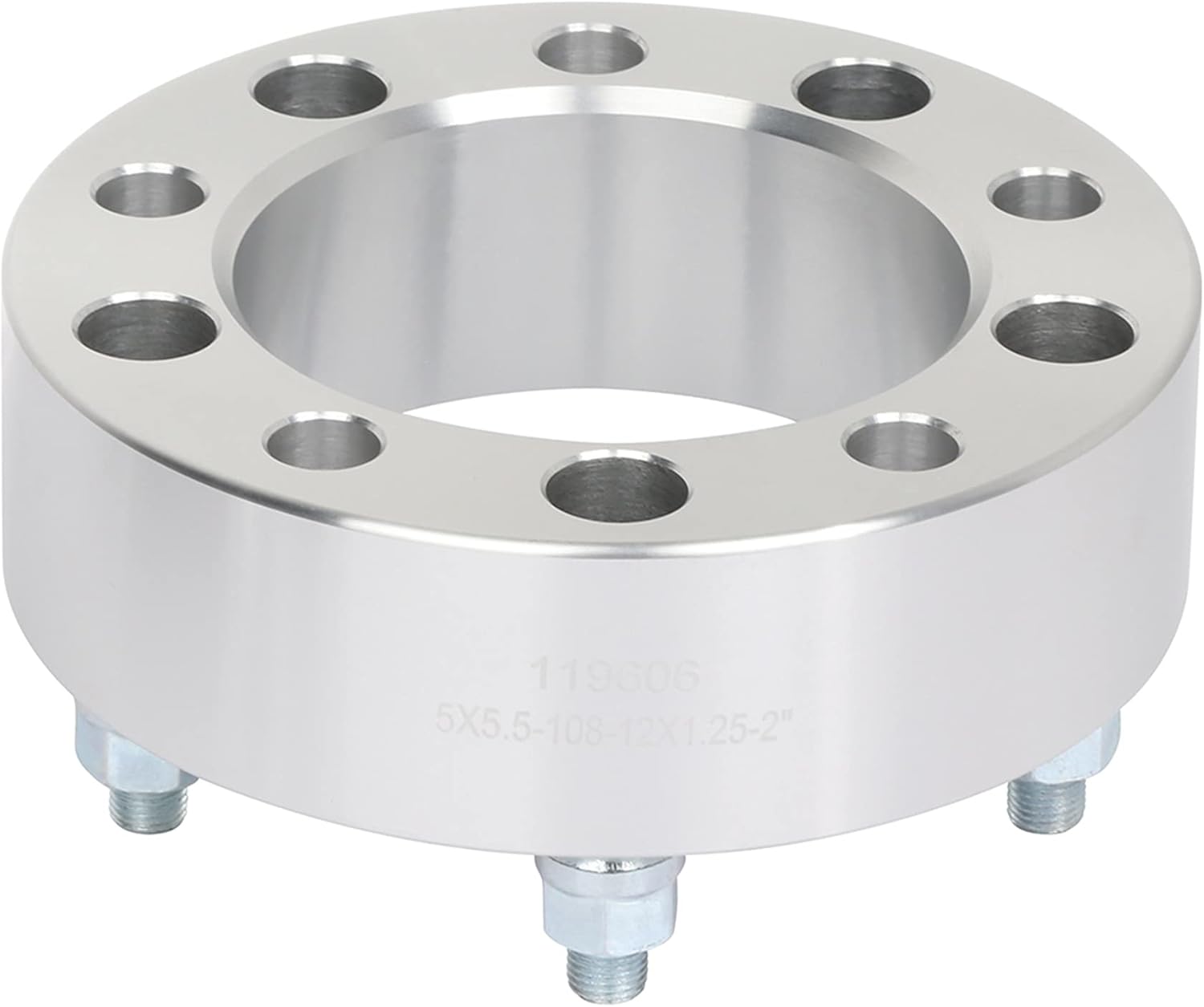 5x5.5 Wheel Adapters & Spacers for XL-7 2002-2006 for Vitara 1999-2004 AZHZ 2PCS 2 inches Silver Wheel Spacer Kit