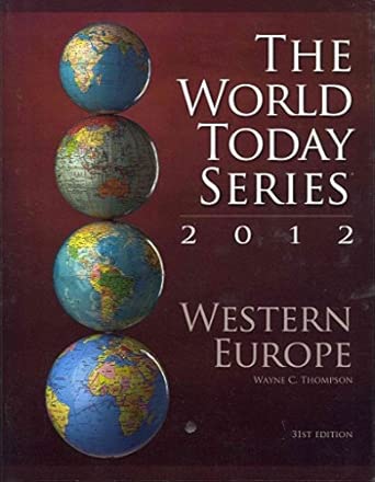 WESTERN EUROPE 2012 31ED (World Today (Stryker)) 31st Edition book cover