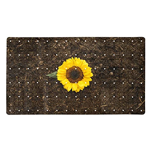 Tapis de douche antidérapant anti-glisse avec trous de drainage