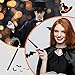 Gejoy 12 Pcs 10 Inches Plastic Magical Wand Black and White Spell Casting Stick Magician Wand for Witch Magician Costume, Halloween Party Favors, Birthday Games Kit