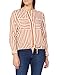 Produktbild Street One Damen 342166 Streifenbluse Bluse, Foxy Caramel, 42