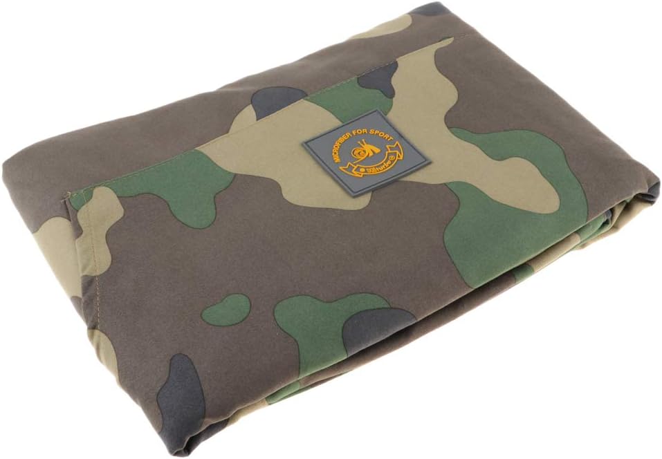 LoveinDIY EDTara Drying Camouflage Bath Robe Wetsuit Changing Towel Poncho with Hood - Camouflage-Jungle : Sports & Outdoors