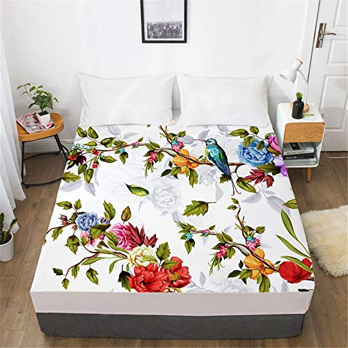 Drap housse en microfibre premium chic et résistant pour matelas 30 cm - 2