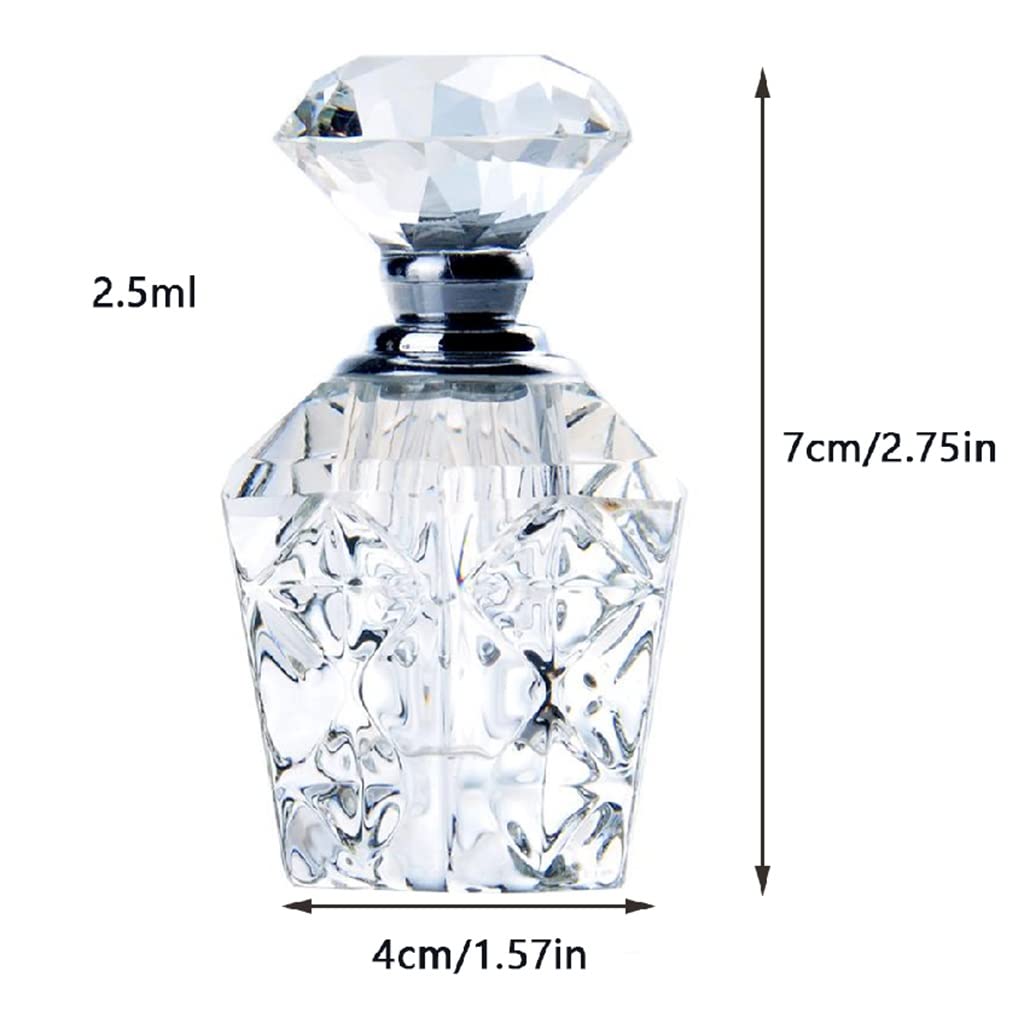 Amazon.co.jp: JDXQBLD 2.5Ml 空の香水ボトル 詰め替え可能 香水ボトル